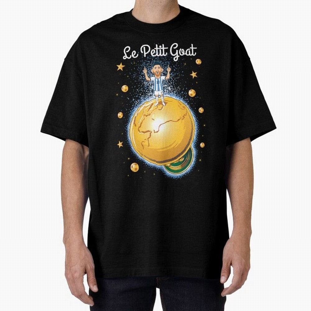 Le Petit Goat Essential T-Shirt Fuel Your Fan Pride for FIFA World Cup 2026 for Fans of Messi, Neymar and Mbappe and Netherlands, Bringing Vintage Soccer Flavor, Modern Football Stars, National Flags and Final Night Emotion; Created for Match Day