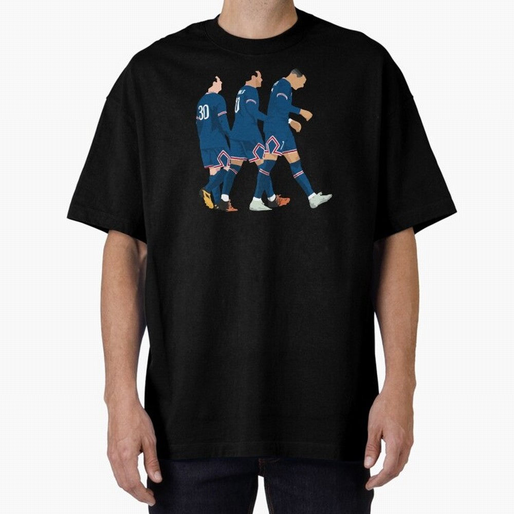 Messi Neymar Mbappe Chilling Classic T-Shirt Back Your Heroes with Match Day Hype around FIFA World Cup 2026 Group Stage, CR7 and Messi, England and Germany, Tournament Hype, Historic Matchups, Family Viewing Parties and Global Sports Pride;