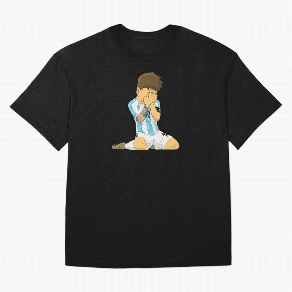 Messi Copa America Moment Oversized T-Shirt Honor the Football Icons of FIFA World Cup 2026 for Fans of Mbappe and France, Bringing Match Day Excitement, Supporter Culture, Golden Goals and Global Football Passion; Ideal for Fans Who Follow Messi,