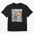 Lionel Messi Graphic Design Classic T-Shirt Join the Countdown to FIFA World Cup 2026 USA Canada Mexico Spirit, Filled with Argentina and Brazil, Cristiano Ronaldo, Soccer Culture, Superstar Moments, National Team Dreams and Competitive Fire;