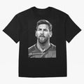 Messi grayscale Oversized T-Shirt Show Your Stadium Side during the FIFA World Cup 2026 USA Canada Mexico Journey through Messi, CR7 and Mbappe Highlights, Portugal Pride, Tournament Hype, Historic Matchups, Family Viewing Parties and Global Sports