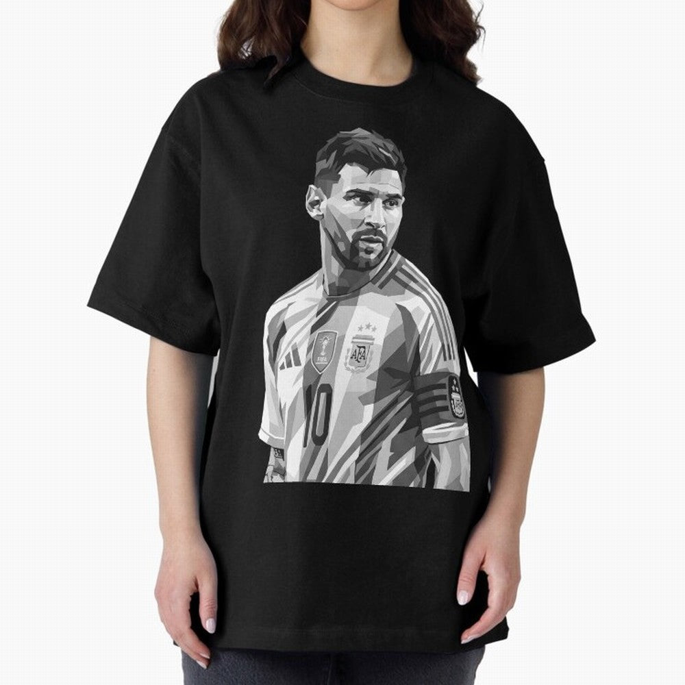Messi grayscale Classic T-Shirt Bring a Champion Mindset to Match Day Hype around FIFA World Cup 2026, Mbappe and Neymar, Argentina and Brazil, Tournament Hype, Historic Matchups, Family Viewing Parties and Global Sports Pride; Ideal for Passionate