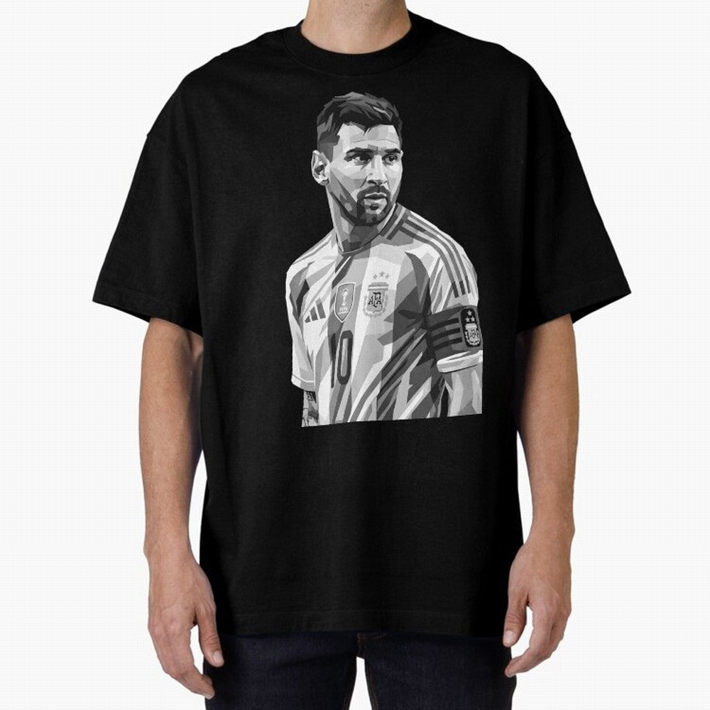 Messi grayscale Classic T-Shirt Bring a Champion Mindset to Match Day Hype around FIFA World Cup 2026, Mbappe and Neymar, Argentina and Brazil, Tournament Hype, Historic Matchups, Family Viewing Parties and Global Sports Pride; Ideal for Passionate
