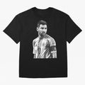 Messi grayscale Classic T-Shirt Bring a Champion Mindset to Match Day Hype around FIFA World Cup 2026, Mbappe and Neymar, Argentina and Brazil, Tournament Hype, Historic Matchups, Family Viewing Parties and Global Sports Pride; Ideal for Passionate