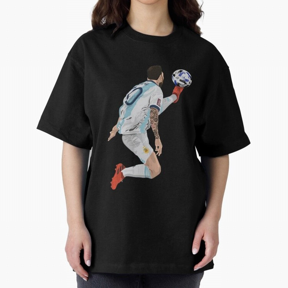 Messi - Lionel Messi Ball Classic T-Shirt Elevate FIFA World Cup 2026 Group Stage Capturing Messi, CR7 and Mbappe, Brazil Energy, Stadium Chants, National Pride, Trophy Dreams and Unforgettable Football Memories; Built for Supporters Chasing Trophy