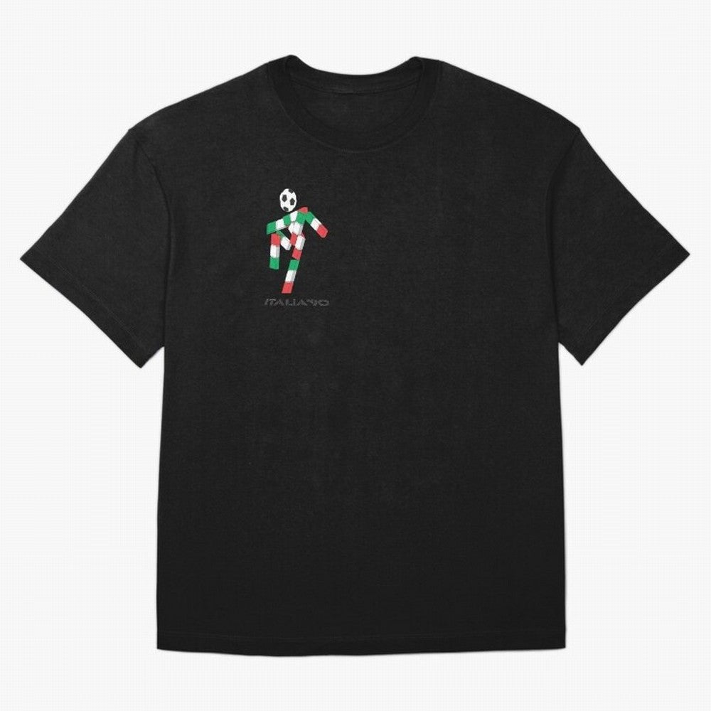 italia 90 footballer logo Classic T-Shirt Show Up for the Glory of Match Day Hype around FIFA World Cup 2026 USA Canada Mexico, Mbappe, England and Germany, Match Day Excitement, Supporter Culture, Golden Goals and Global Football Passion; Made for