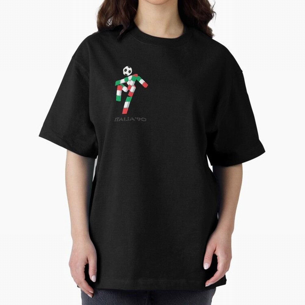 italia 90 footballer logo Classic T-Shirt Show Up for the Glory of Match Day Hype around FIFA World Cup 2026 USA Canada Mexico, Mbappe, England and Germany, Match Day Excitement, Supporter Culture, Golden Goals and Global Football Passion; Made for
