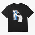 Art Messi Illustration Classic T-Shirt Feel the Heartbeat of FIFA World Cup 2026 USA Canada Mexico Spirit, with Brazil, Mbappe, Worldwide Fan Energy, Dramatic Goals, Stadium Lights and Championship Celebrations; Ideal for Fans Who Follow Messi,