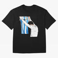 Lionel Messi holding his shirt, Argentina copa america| Perfect Gift For you and friends Classic T-Shirt Fuel Your Fan Pride for FIFA World Cup 2026 USA Canada Mexico Made for Messi, Neymar and Mbappe, Germany Energy, Game Day Rituals, Football