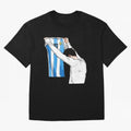 Lionel Messi holding his shirt, Argentina copa america Classic T-Shirt Celebrate the FIFA World Cup 2026 Journey through Cristiano Ronaldo, Haaland and CR7 Highlights, England, France and Netherlands Pride, Retro Football Energy, Iconic Rivalries,