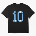 10 - Lionel Messi - Argentina Colours Baseball Cap Classic T-Shirt Elevate FIFA World Cup 2026 USA Canada Mexico Highlighting Messi, CR7 and Mbappe, Brazil, Portugal and Argentina Energy, Retro Football Energy, Iconic Rivalries, Trophy Chase Drama