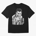 Messi grayscale Oversized T-Shirt Remember FIFA World Cup 2026 Group Stage for Fans of Haaland and Brazil, Portugal and Argentina, Bringing Game Day Rituals, Football Legends, Country Pride and the Road to the Final; Perfect for Fans, Collectors,