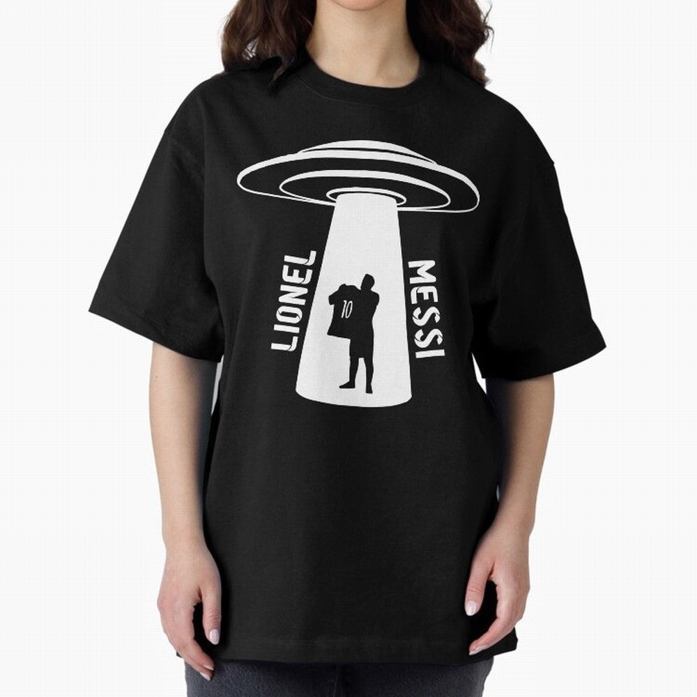 Messi - Alien Classic T-Shirt Support Match Day Hype around FIFA World Cup 2026 USA Canada Mexico, Messi, France and Portugal, Champion Mindset, Group Stage Buzz, Knockout Tension and Passionate Fan Culture; Ideal for Football Dads, Football Moms,