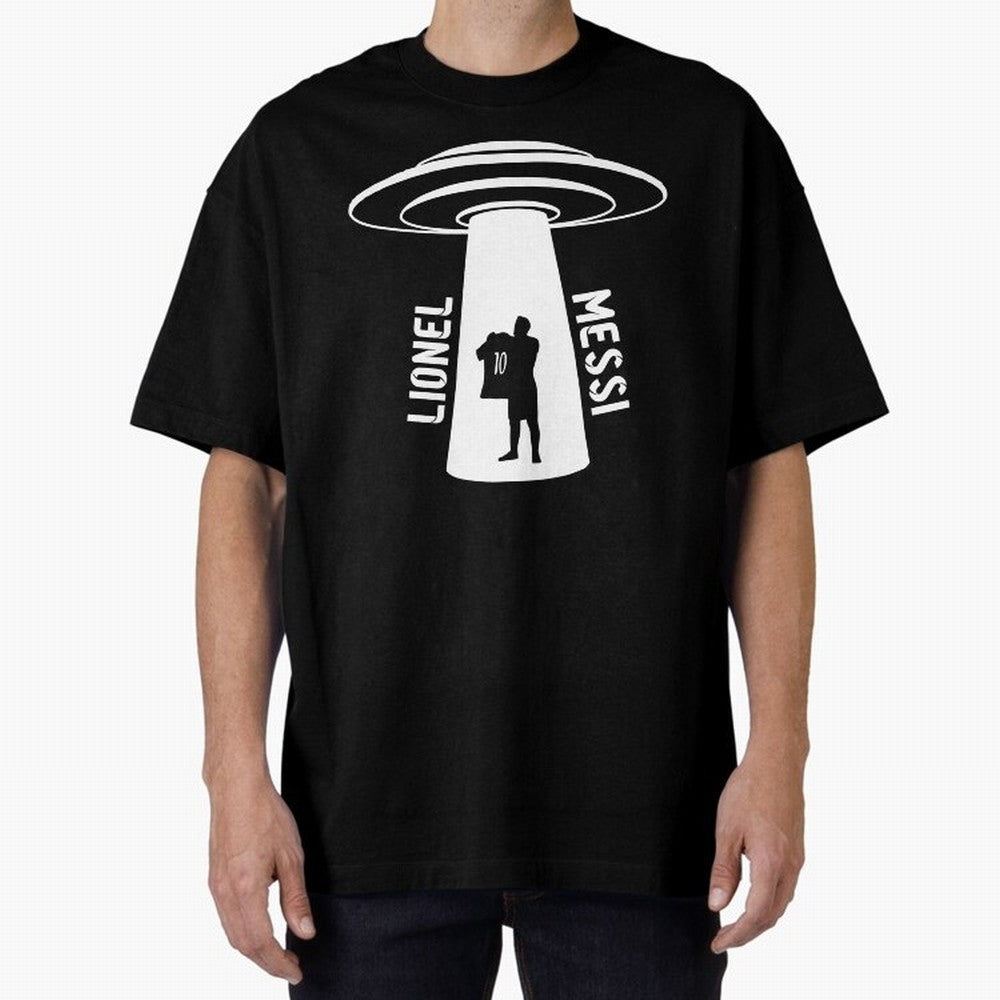 Messi - Alien Classic T-Shirt Support Match Day Hype around FIFA World Cup 2026 USA Canada Mexico, Messi, France and Portugal, Champion Mindset, Group Stage Buzz, Knockout Tension and Passionate Fan Culture; Ideal for Football Dads, Football Moms,