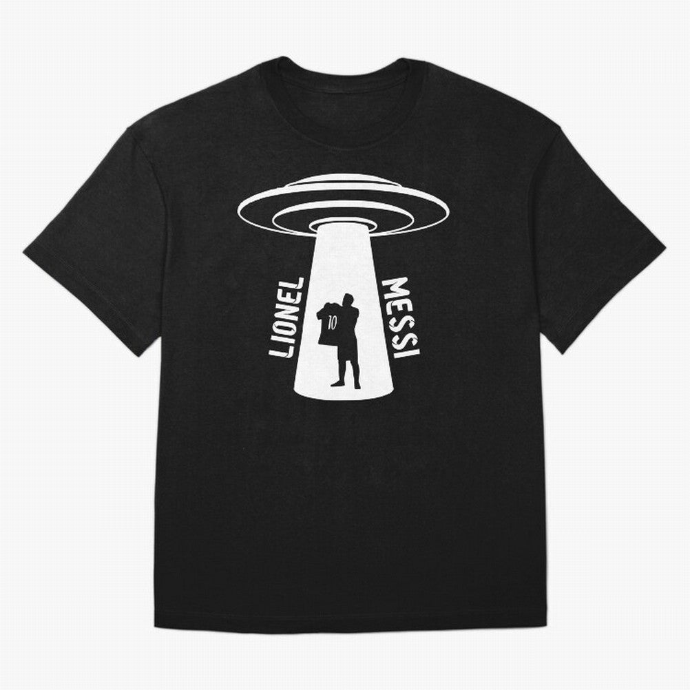 Messi - Alien Classic T-Shirt Support Match Day Hype around FIFA World Cup 2026 USA Canada Mexico, Messi, France and Portugal, Champion Mindset, Group Stage Buzz, Knockout Tension and Passionate Fan Culture; Ideal for Football Dads, Football Moms,
