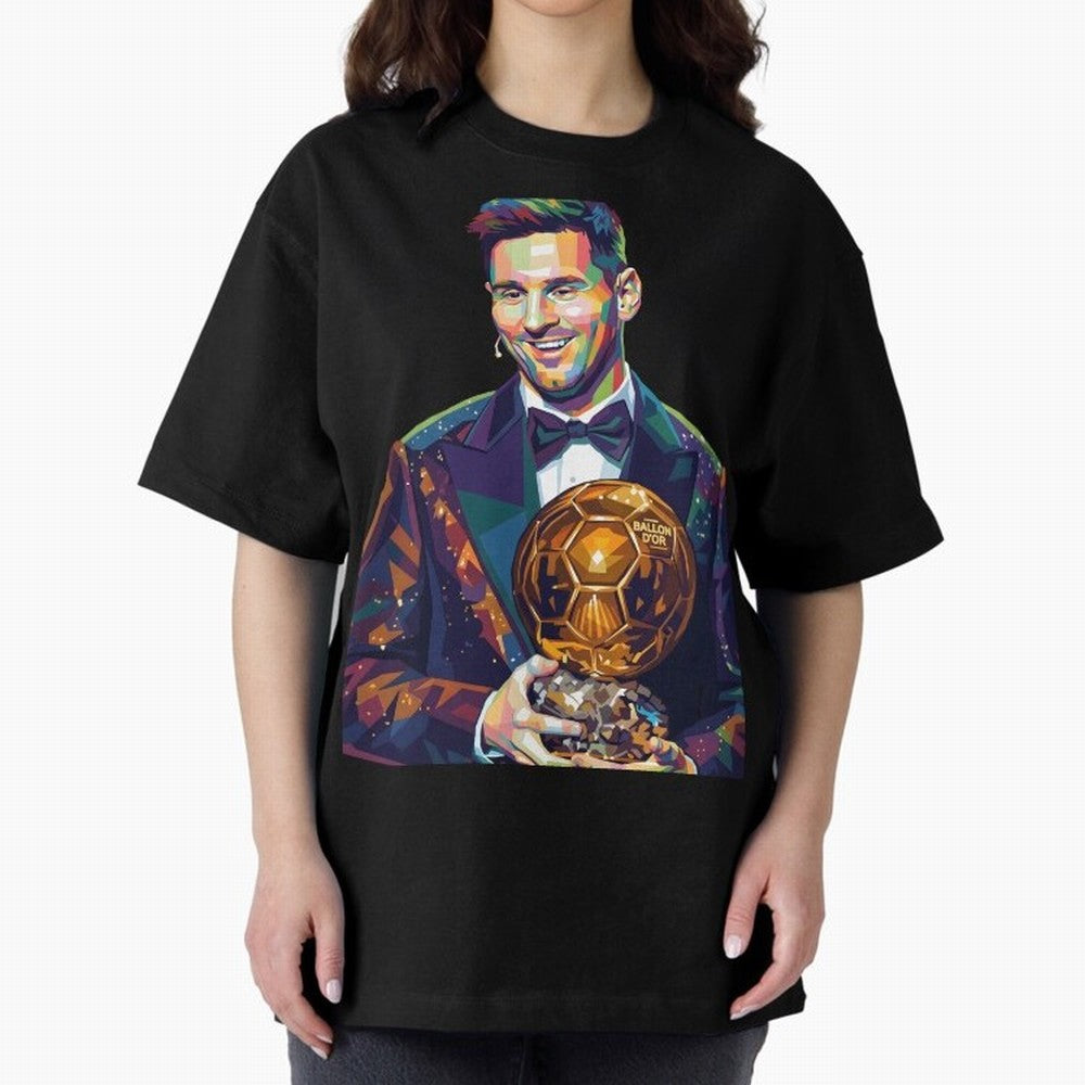 Messi Wpap Oversized T-Shirt Honor Champions and Dreams in the FIFA World Cup 2026 Group Stage Journey through Messi and Cristiano Ronaldo Highlights, Argentina and Brazil Pride, Football History, Final Match Energy, Crowd Noise and Once in a