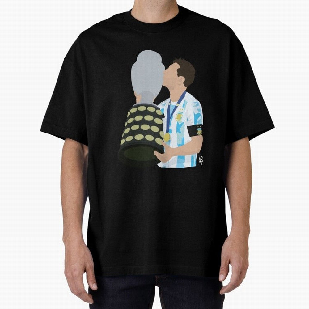 Lionel Messi Champion of America Classic T-Shirt Experience the Global Stage of the FIFA World Cup 2026 Journey through Mbappe Highlights, Brazil Pride, Football Passion, Legendary Performances, Festival Vibes and Supporter Community; Perfect for