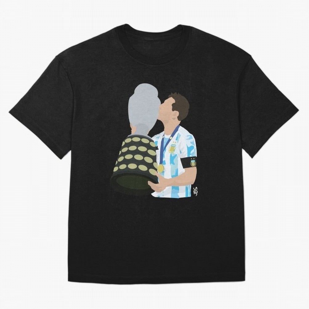 Lionel Messi Champion of America Classic T-Shirt Experience the Global Stage of the FIFA World Cup 2026 Journey through Mbappe Highlights, Brazil Pride, Football Passion, Legendary Performances, Festival Vibes and Supporter Community; Perfect for