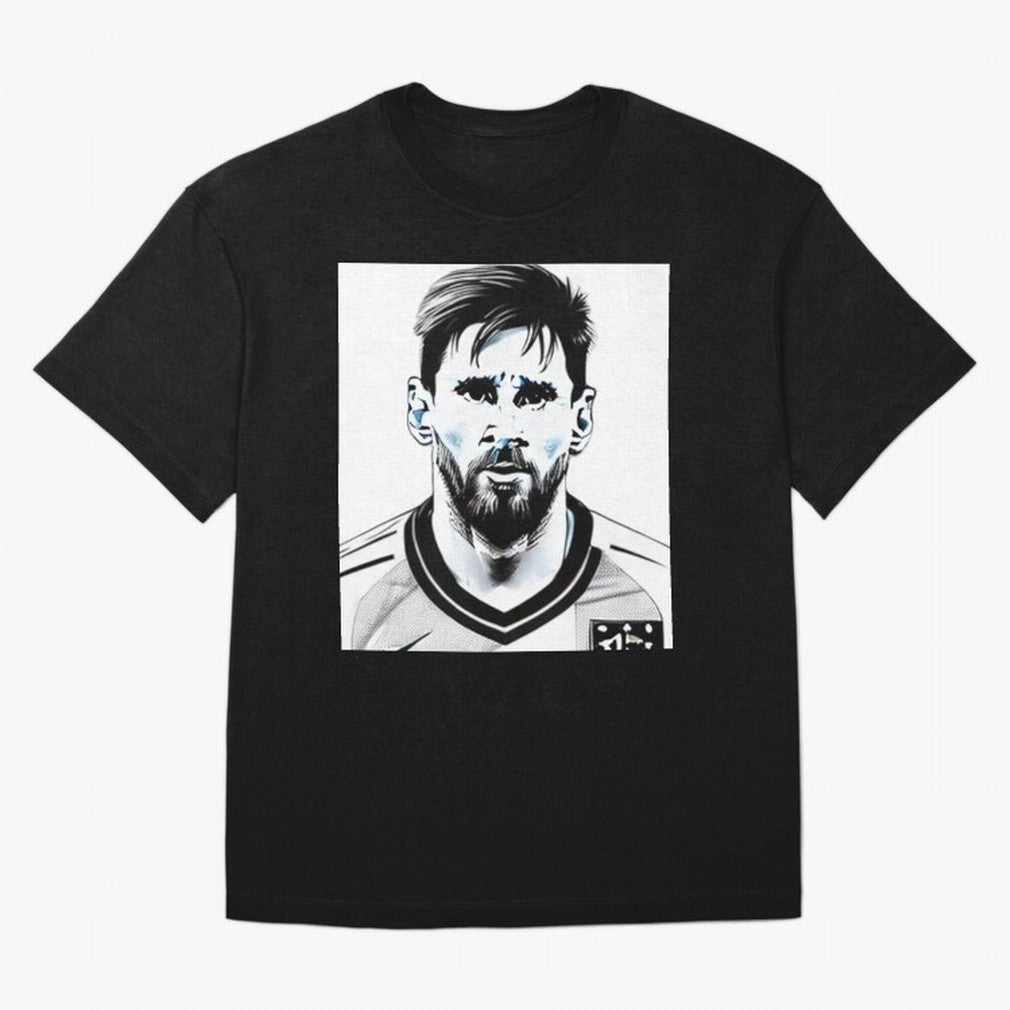 Lionel Messi Oversized T-Shirt Treasure Global Football Passion for FIFA World Cup 2026 USA Canada Mexico, Inspired by Mbappe, Argentina, Stadium Chants, National Pride, Trophy Dreams and Unforgettable Football Memories; Ideal for Football Dads,