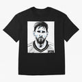 Lionel Messi Oversized T-Shirt Treasure Global Football Passion for FIFA World Cup 2026 USA Canada Mexico, Inspired by Mbappe, Argentina, Stadium Chants, National Pride, Trophy Dreams and Unforgettable Football Memories; Ideal for Football Dads,