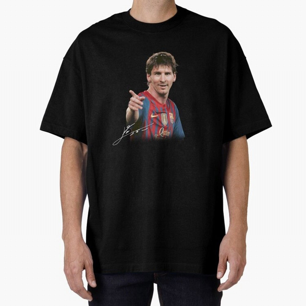 Messi T-Shirt ¡ª ¡°Young Messi¡± Graphic Tee Classic T-Shirt Show Your Love for FIFA World Cup 2026 Group Stage for Fans of CR7 and Argentina, France and Brazil, Bringing Classic Soccer Heritage, Championship Pressure, Fan Loyalty and International