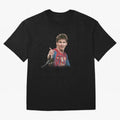 Messi T-Shirt ¡ª ¡°Young Messi¡± Graphic Tee Classic T-Shirt Show Your Love for FIFA World Cup 2026 Group Stage for Fans of CR7 and Argentina, France and Brazil, Bringing Classic Soccer Heritage, Championship Pressure, Fan Loyalty and International