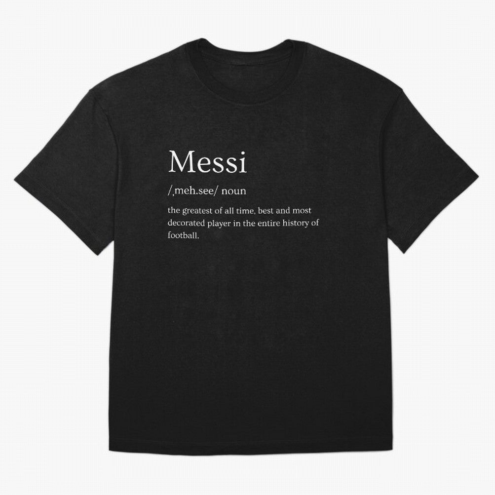 Definition of Messi Classic T-Shirt Carry the Colors and Pride of Match Day Hype around FIFA World Cup 2026 USA Canada Mexico, Neymar, Haaland and Cristiano Ronaldo, England, Stadium Memories, Football Loyalty, International Chants and Championship