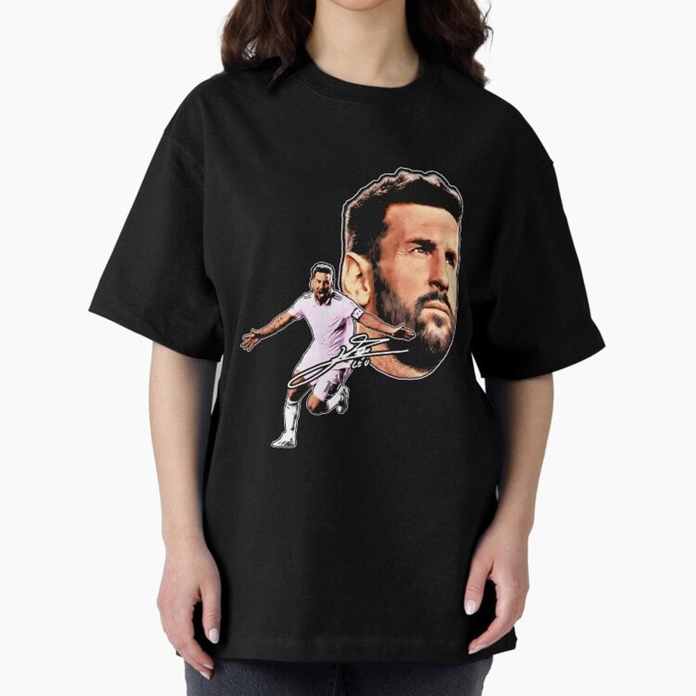 Lionel messi Retro Style Tee Bootleg big face vintage argentina Football Legend Classic T-Shirt Spotlight Match Day Hype around FIFA World Cup 2026 Group Stage, Messi, Brazil, Retro Football Energy, Iconic Rivalries, Trophy Chase Drama and Stadium