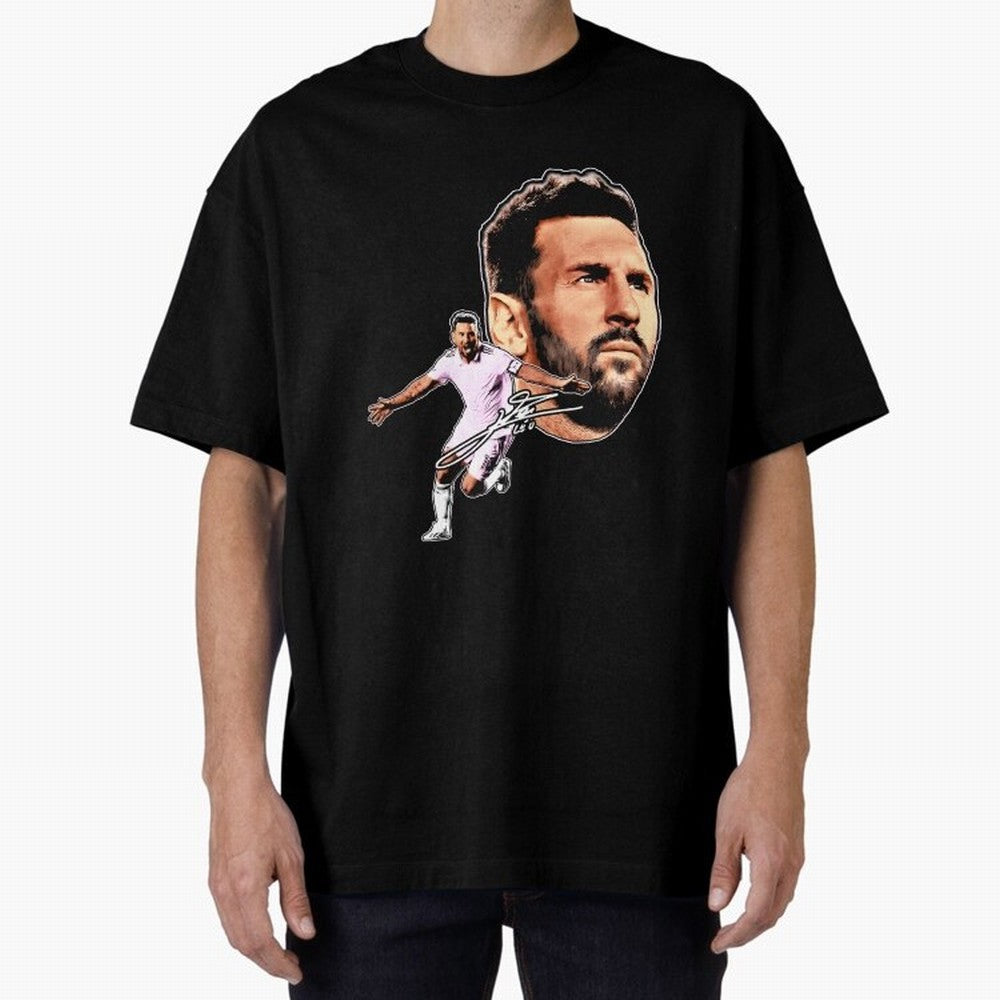 Lionel messi Retro Style Tee Bootleg big face vintage argentina Football Legend Classic T-Shirt Spotlight Match Day Hype around FIFA World Cup 2026 Group Stage, Messi, Brazil, Retro Football Energy, Iconic Rivalries, Trophy Chase Drama and Stadium