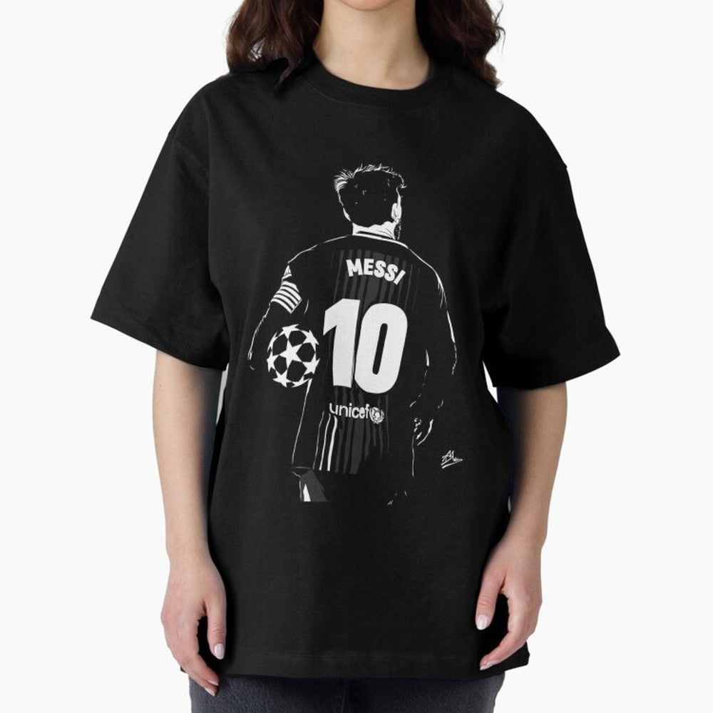 Lionel Messi Oversized T-Shirt Feel the Trophy Chase of the FIFA World Cup 2026 Group Stage Journey through Haaland and Mbappe Highlights, England, France and Netherlands Pride, Vintage Soccer Flavor, Modern Football Stars, National Flags and Final