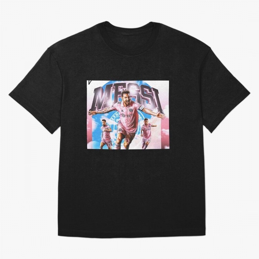 Inter Miami Messi Oversized T-Shirt Follow the Final Road of the FIFA World Cup 2026 Group Stage Journey through Mbappe Highlights, Spain and Netherlands Pride, Championship Spirit, Famous Goals, Roaring Crowds and International Football Unity;
