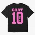 Miami Champions The Goat 10 Oversized T-Shirt Celebrate the Next Chapter of FIFA World Cup 2026 Group Stage Centered on Messi, CR7 and Mbappe, Netherlands Energy, Game Day Rituals, Football Legends, Country Pride and the Road to the Final; Perfect