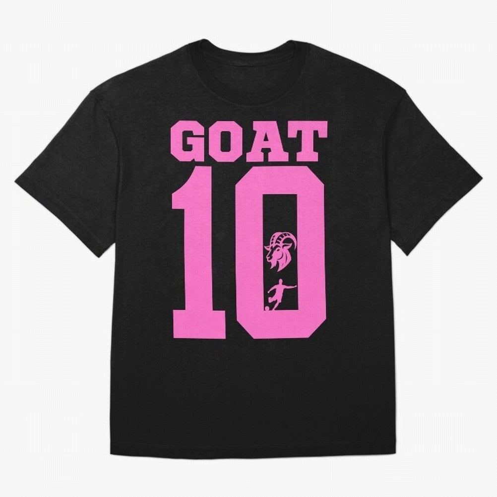 Miami Champions The Goat 10 Oversized T-Shirt Celebrate the Next Chapter of FIFA World Cup 2026 Group Stage Centered on Messi, CR7 and Mbappe, Netherlands Energy, Game Day Rituals, Football Legends, Country Pride and the Road to the Final; Perfect