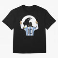 Lionel Messi Goat Oversized T-Shirt Cheer for Match Day Hype around FIFA World Cup 2026, Neymar, Haaland and Cristiano Ronaldo, Spain and Netherlands, Soccer Culture, Superstar Moments, National Team Dreams and Competitive Fire; Made for Collectors