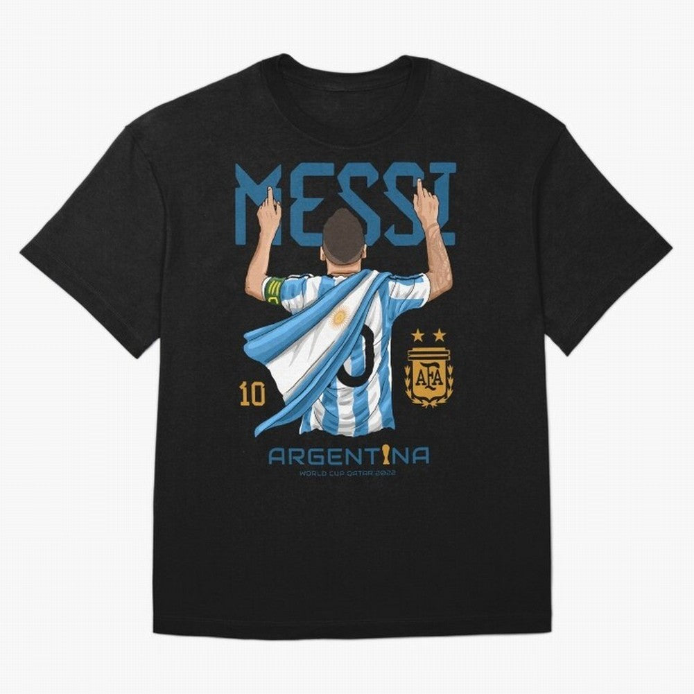Argentina World Champs Messi Number Classic T-Shirt Embrace the FIFA World Cup 2026 Group Stage Journey through Mbappe and Neymar Highlights, Argentina, France and Brazil Pride, Global Supporter Spirit, Legendary Goals, National Colors and