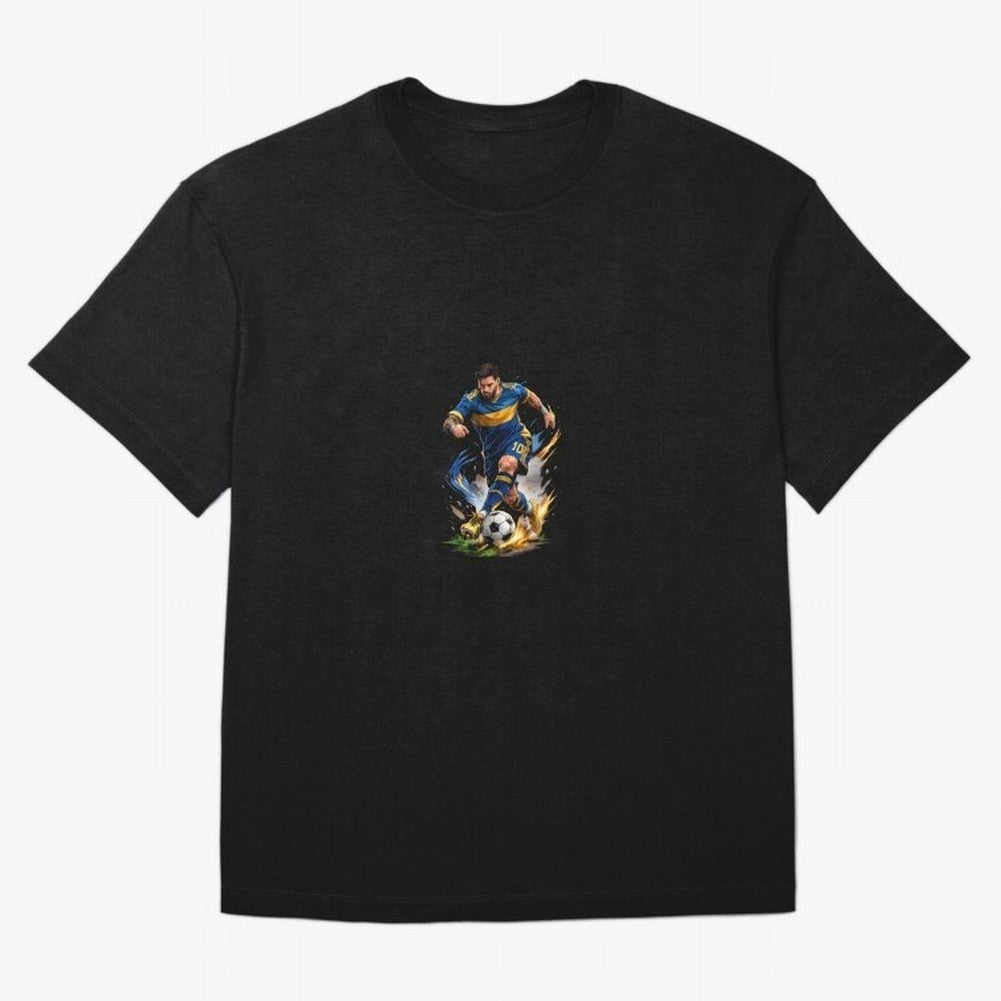 The Great Footballer Oversized T-Shirt Celebrate Football Dreams Across FIFA World Cup 2026 Spirit, Connected to France, Cristiano Ronaldo, Goal Celebration Energy, Supporter Heritage, Football Icons and Worldwide Tournament Joy; Great for Watch