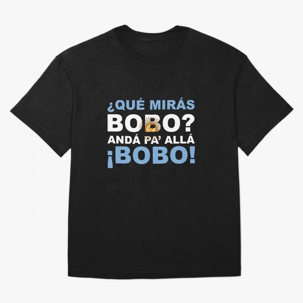 Que Miras Bobo? Anda Pa Alla Bobo Classic T-Shirt Follow FIFA World Cup 2026 Group Stage for Fans of Messi and Spain and Netherlands, Bringing Stadium Memories, Football Loyalty, International Chants and Championship Tradition; Ideal for Passionate