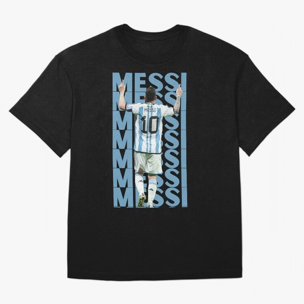 Lionel Messi | 10 | Argentina | Barcelona | Goat Oversized T-Shirt Celebrate Football Heritage in Match Day Hype around FIFA World Cup 2026, Neymar, Portugal, Spain and Germany, Worldwide Fan Energy, Dramatic Goals, Stadium Lights and Championship