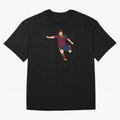 Messi In Action Classic T-Shirt Create Global Football Passion for FIFA World Cup 2026 Group Stage, Celebrating Messi, Argentina, France and Brazil, Sports Nostalgia, International Competition, Famous Players and Unforgettable Victories; Ideal for
