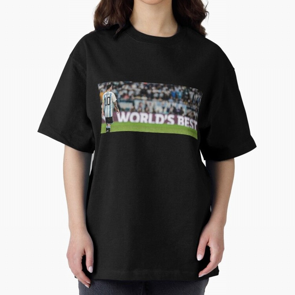 Argentina Leo Messi world best picture Oversized T-Shirt Get Ready for the FIFA World Cup 2026 USA Canada Mexico Journey through Mbappe and Neymar Highlights, Brazil, Portugal and Argentina Pride, Classic Soccer Heritage, Championship Pressure, Fan