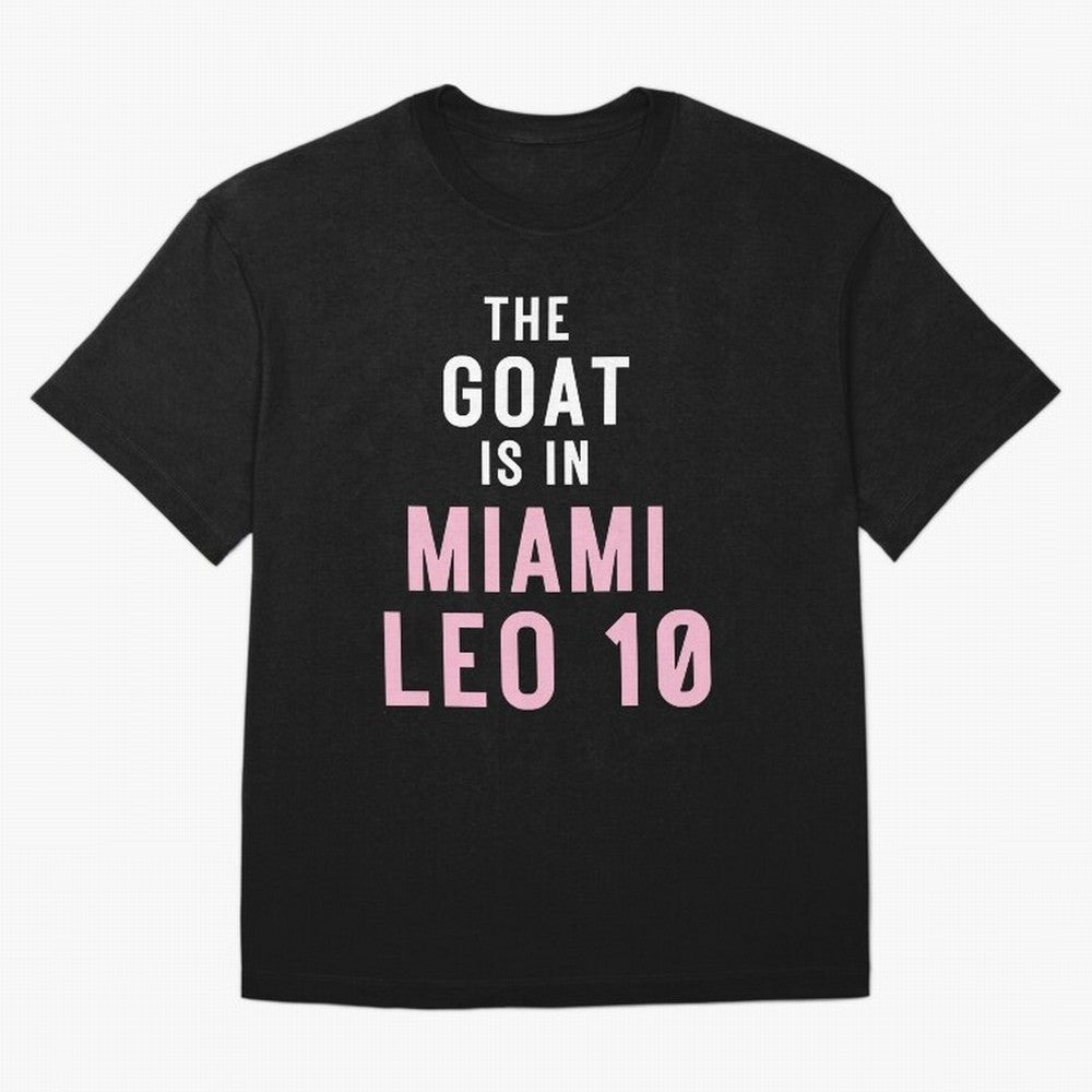 The Goat is in Miami - Leo 10 Essential T-Shirt Celebrate Fan Favorites in the FIFA World Cup 2026 Journey through Haaland and Mbappe Highlights, Portugal Pride, Game Day Rituals, Football Legends, Country Pride and the Road to the Final; Created