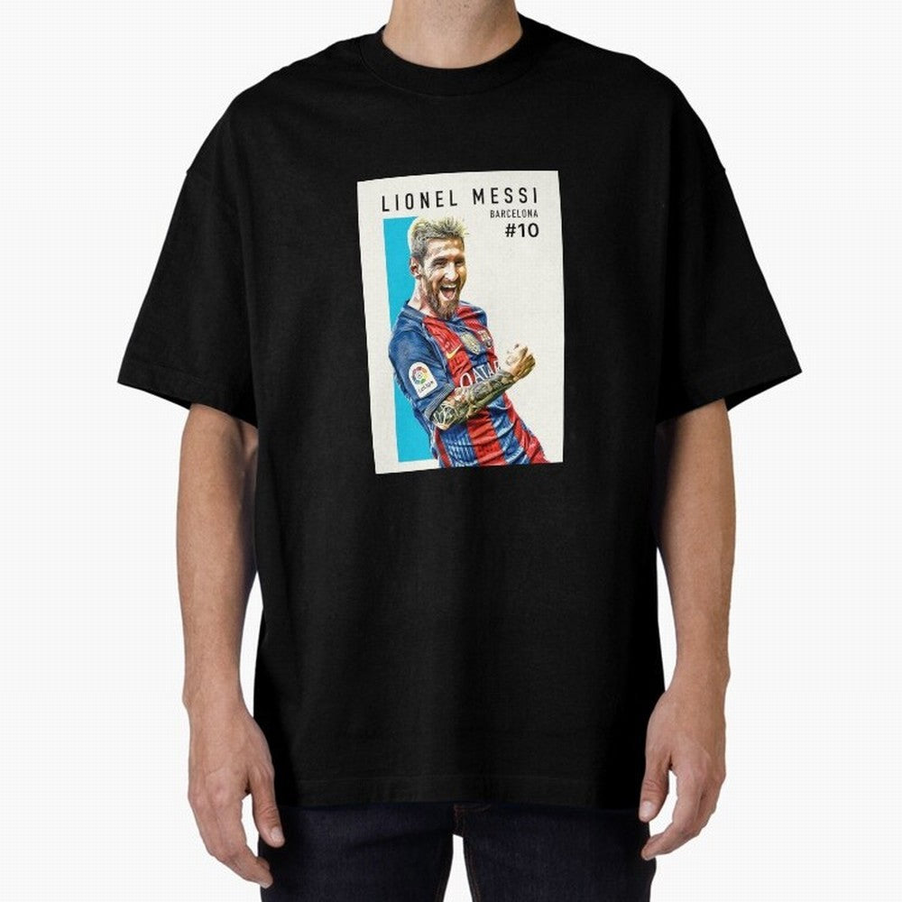 Lionel Messi Barcelona Football Classic T-Shirt Show Championship Spirit for Global Football Passion for FIFA World Cup 2026 Group Stage, Celebrating Cristiano Ronaldo, Haaland and CR7, Spain and Netherlands, Soccer Culture, Superstar Moments,