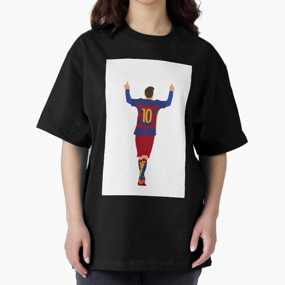 Lionel Messi - FC Barcelona Essential T-Shirt Celebrate Soccer Greatness during FIFA World Cup 2026 Group Stage for Fans of Mbappe and Neymar and Argentina and Brazil, Bringing Football Passion, Legendary Performances, Festival Vibes and Supporter