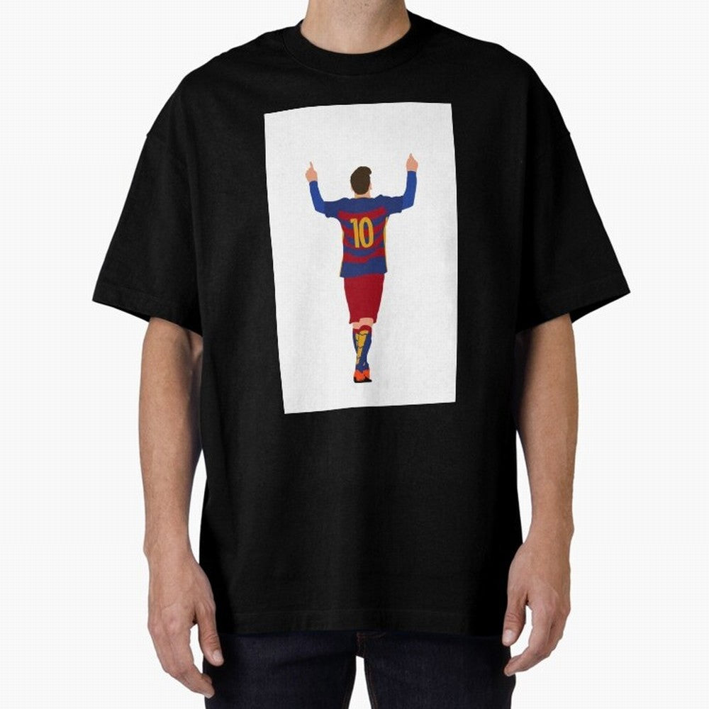 Lionel Messi - FC Barcelona Essential T-Shirt Celebrate Soccer Greatness during FIFA World Cup 2026 Group Stage for Fans of Mbappe and Neymar and Argentina and Brazil, Bringing Football Passion, Legendary Performances, Festival Vibes and Supporter