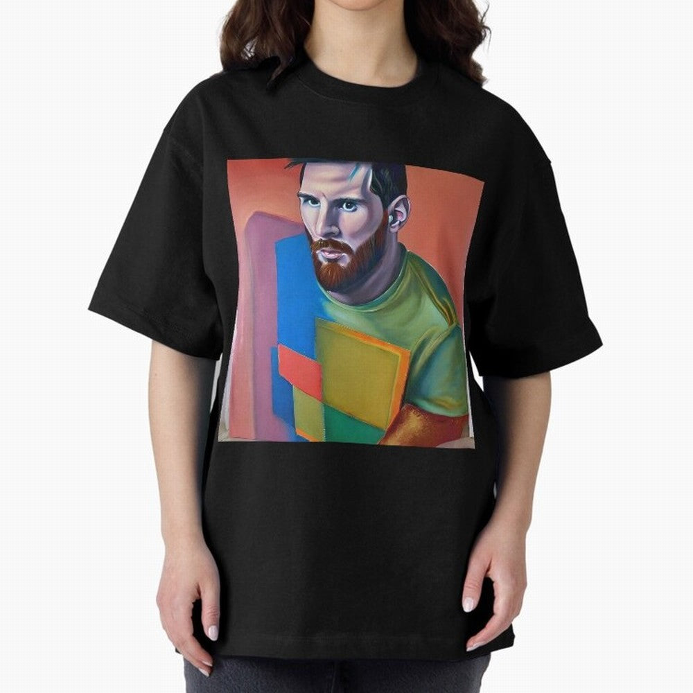 Lionel Oversized T-Shirt Bring Retro Soccer Energy to FIFA World Cup 2026 Spirit, Highlighting Spain, CR7, Stadium Chants, National Pride, Trophy Dreams and Unforgettable Football Memories; Made for Collectors Who Enjoy Iconic Players, Country