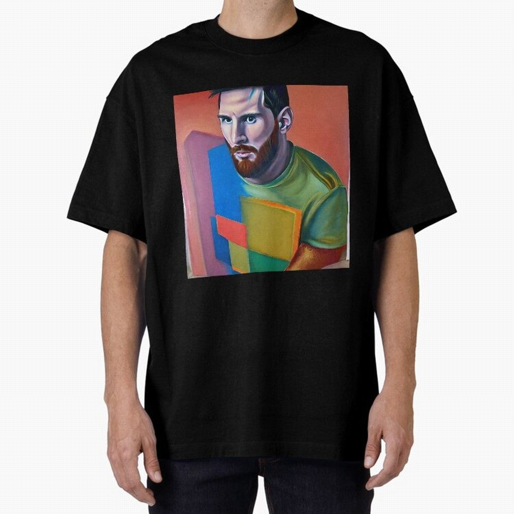 Lionel Oversized T-Shirt Bring Retro Soccer Energy to FIFA World Cup 2026 Spirit, Highlighting Spain, CR7, Stadium Chants, National Pride, Trophy Dreams and Unforgettable Football Memories; Made for Collectors Who Enjoy Iconic Players, Country