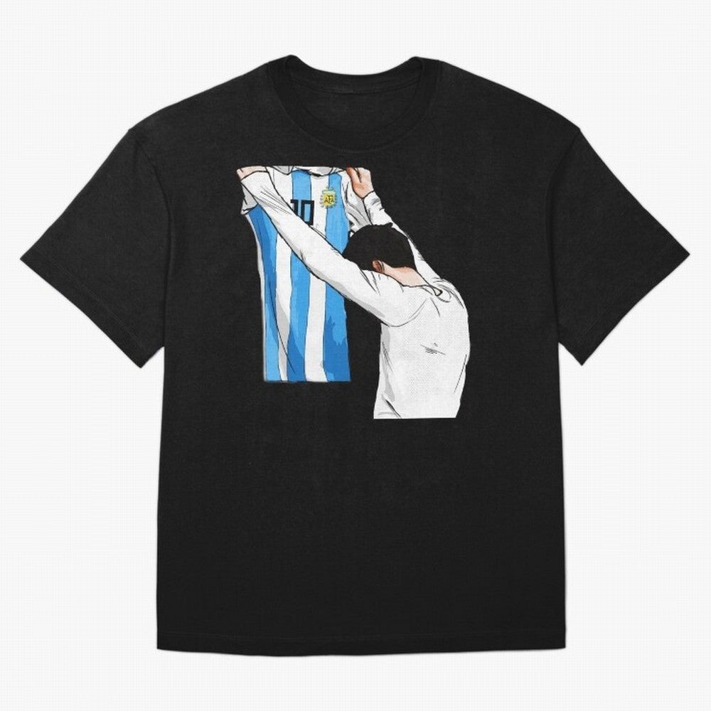 Argentina World Champs Messi Number Classic T-Shirt Celebrate Football Dreams Across FIFA World Cup 2026 Group Stage for Fans of CR7 and Messi and England and Germany, Bringing Global Supporter Spirit, Legendary Goals, National Colors and