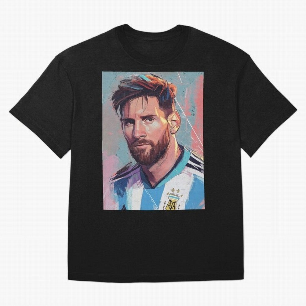 Argentina World Champs Messi Number Classic T-Shirt Share the FIFA World Cup 2026 Group Stage Journey through Mbappe and Neymar Highlights, France and Portugal Pride, Sports Nostalgia, International Competition, Famous Players and Unforgettable