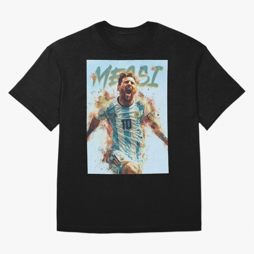 Argentina World Champs Messi Number Oversized T-Shirt Showcase FIFA World Cup 2026 Made for Neymar, Brazil Energy, Vintage Soccer Flavor, Modern Football Stars, National Flags and Final Night Emotion; Built for Supporters Chasing Trophy Dreams,