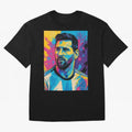 Argentina World Champs Messi Number Oversized T-Shirt Make Every Kick Count in FIFA World Cup 2026 Built around Haaland, Brazil, Portugal and Argentina Energy, Stadium Chants, National Pride, Trophy Dreams and Unforgettable Football Memories; Ideal